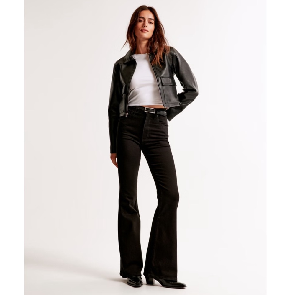 Ultra High Rise Stretch Flare Jean